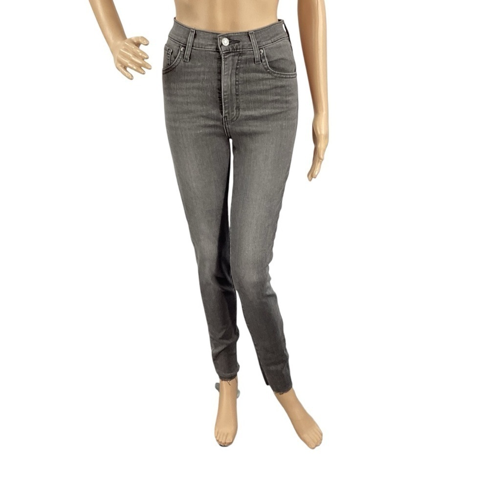 Levi’s Mile High Super Skinny Jeans Gray Wash Size 26